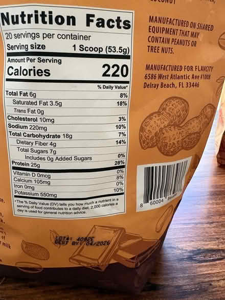 Photo of free Flavcity chocolate peanut butter (Kanata Lakes) #3