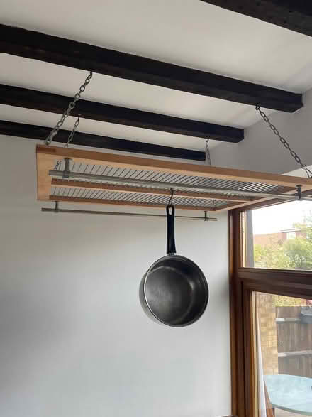 Photo of free Pot and pan ceiling rack (West Barnes, KT3) #1