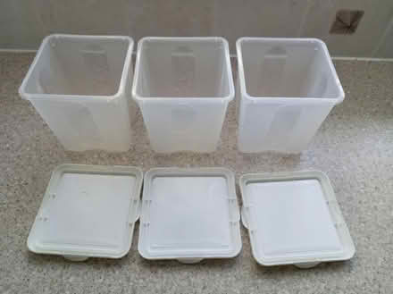 Photo of free Three plastic storage containers (wolverhampton (wv10)) #3