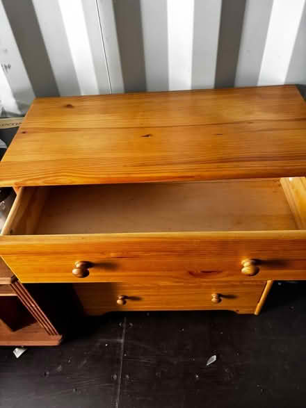 Photo of free Pine chest of drawers (Malvern Wells WR14) #2