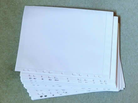 Photo of free Ring binder sleeves (Bucknell SY7) #1