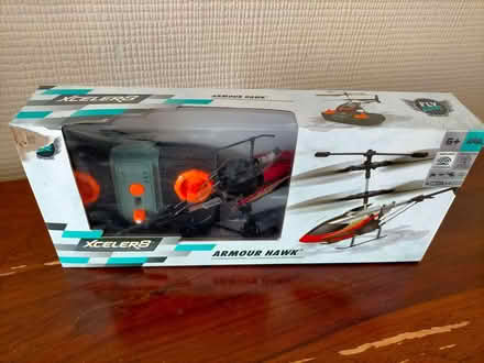 Photo of free Toy helicopter with remote control (needs repair) (Heald Green SK8) #2