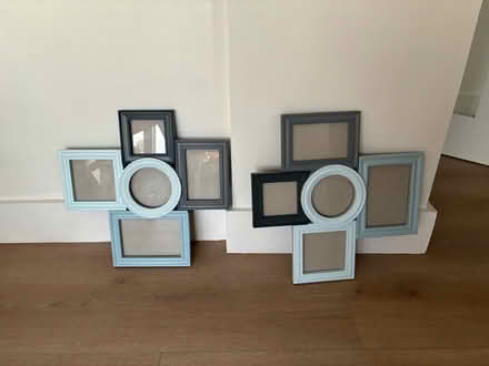 Photo of free Blue & grey picture frames x2 (Deansgrange) #2