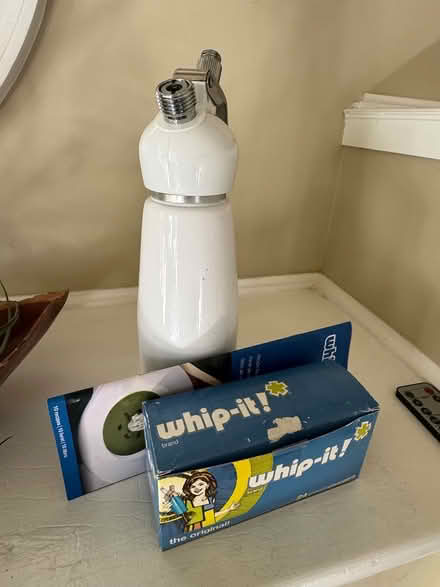 Photo of free Whip it canister and cartridges (Brighton) #1