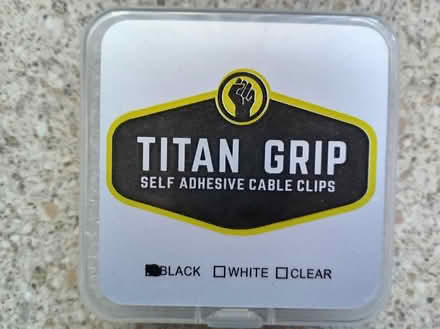 Photo of free BLACK Self Adhesive Cable Clips (wolverhampton (wv10)) #1