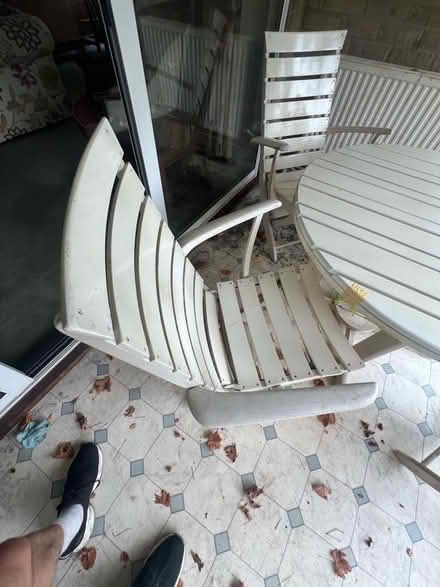 Photo of free Vibrate French garden set table and chairs (Botley OX2) #1