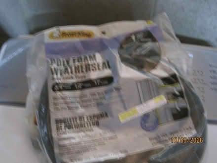Photo of free Poly and Rubber Foam Weather Seal (Bowie) #3
