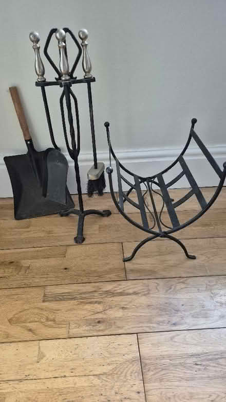 Photo of free Fireside Implements, Shovel, Log Cradle (Worle BS22) #1