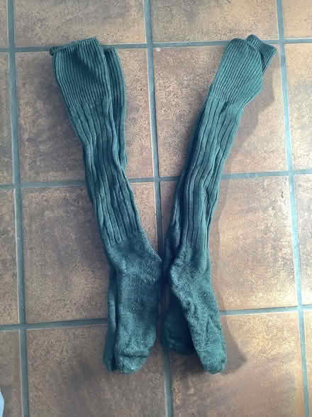 Photo of free Long Wool Army socks. Used (Croydon) #1