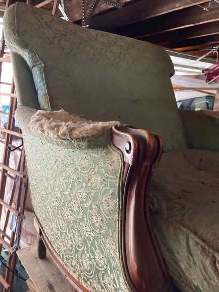 Photo of free Antique armchair (Ravenswood) #1