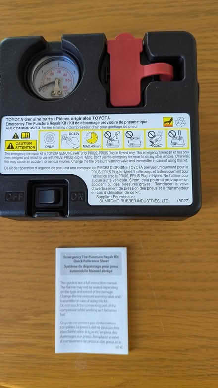 Photo of free Emergency Tire Repair Kit (Magoun Sq) #1