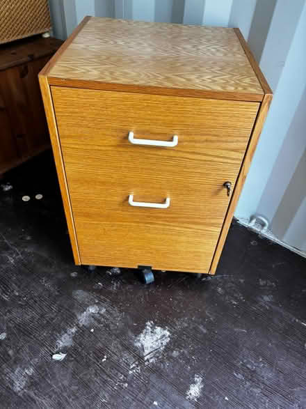 Photo of free Wood filing cabinet (Malvern Wells WR14) #1