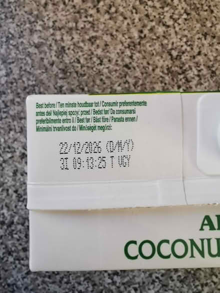 Photo of free 5 cartons coconut milk (Turnpike Lane N22) #3