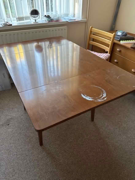 Photo of free Solid Wooden Dropleaf Table (Clifton NG11) #2