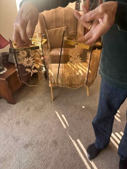 Photo of free 3 glass lampshades (CT163JH) #1