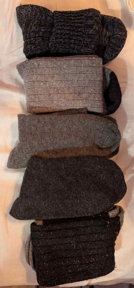 Photo of free Five pairs of warm socks size EU37-39/UK4.5-6 (Sompting BN15) #2