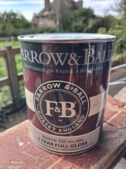 Photo of free F&B White Tie gloss (Colwall Green WR13) #1