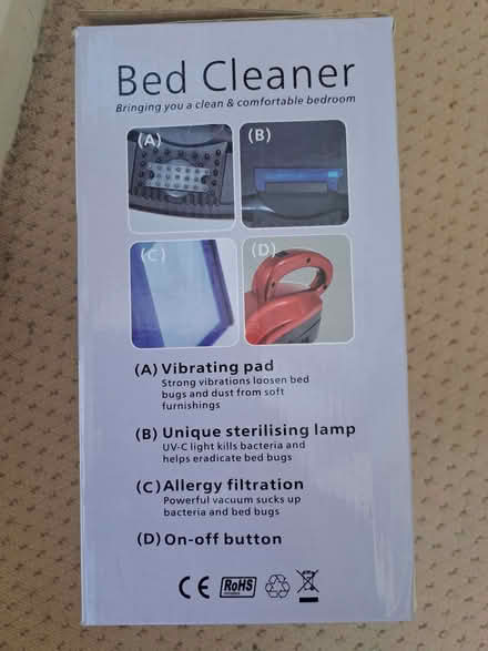 Photo of free Bed cleaner (Milber TQ12) #2