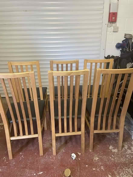 Photo of free 6 chairs (Penrith CA11) #1