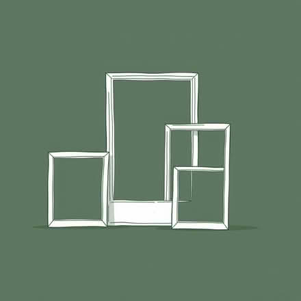 Photo of vintage photo frames of different sizes (City Centre S3) #1