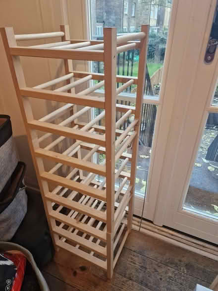 Photo of free 3 wine racks (earls court W8) #1