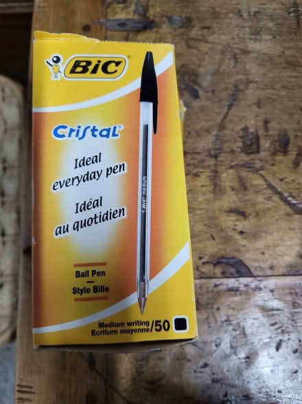 Photo of free Black Bic pens (Sainsburys GL52) #1