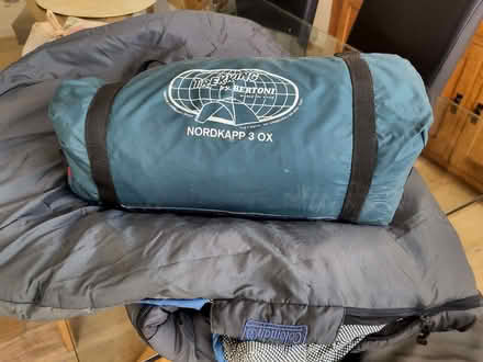 Photo of free Sleeping bag and tend (Wingrave HP22) #1