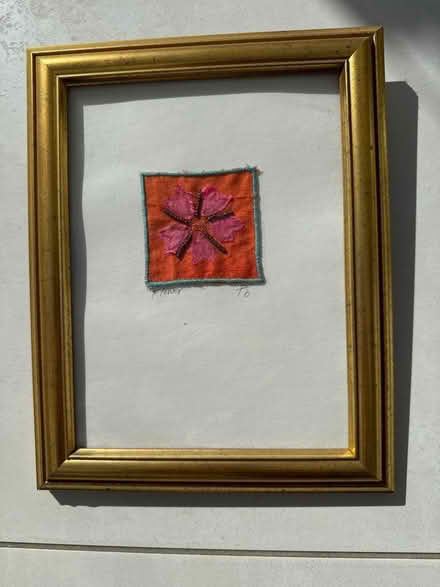 Photo of free 3 Embroidered pictures + 1 fake but realistic orchid (Hunton Bridge WD4) #3