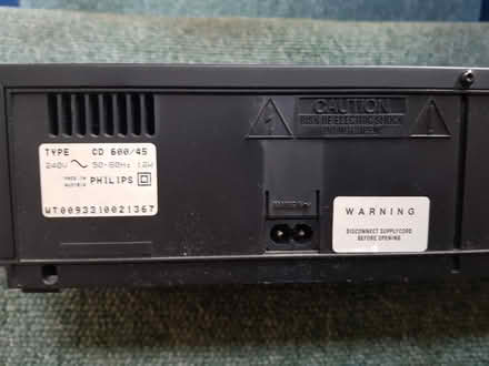 Photo of free Philips Cd player CD-600/45 (Nantwich CW5) #1