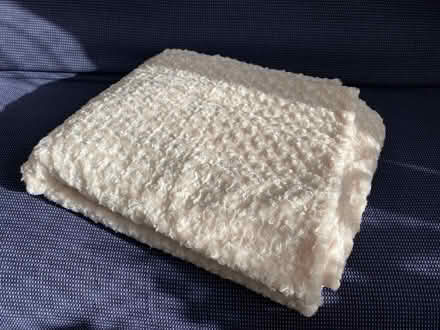 Photo of free Cream soft and warm throw/blanket (Chorlton M21) #1