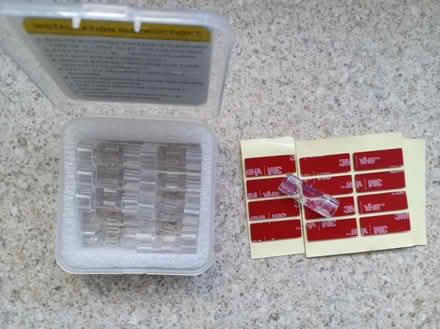Photo of free CLEAR Self Adhesive Cable Clips (wolverhampton (wv10)) #2