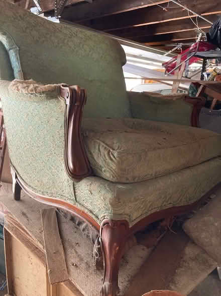Photo of free Antique armchair (Ravenswood) #4