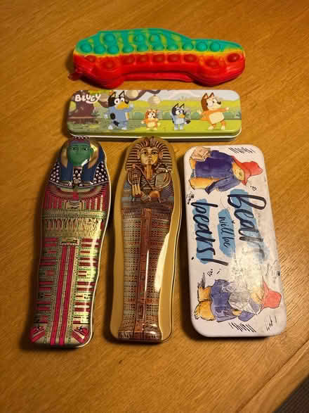 Photo of free Pencil cases (Tin + Popper) (Balham / Clapham SW12) #1