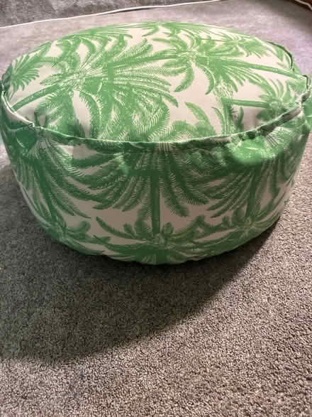 Photo of free Large pouf (Somerset, NJ, off DeMott Lane) #1