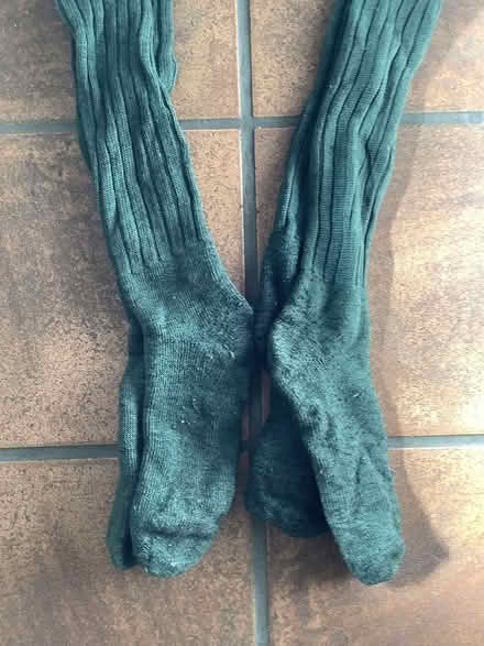 Photo of free Long Wool Army socks. Used (Croydon) #2