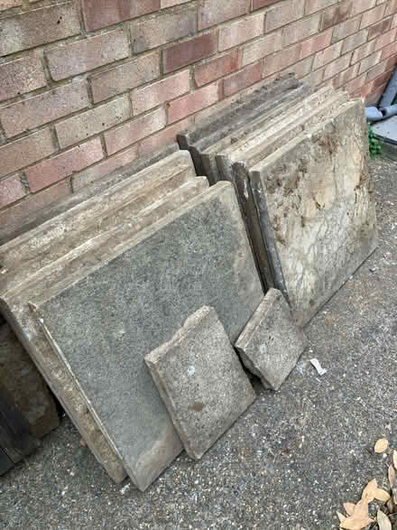 Photo of free Concrete Paving Slabs (Walsworth SG4) #1
