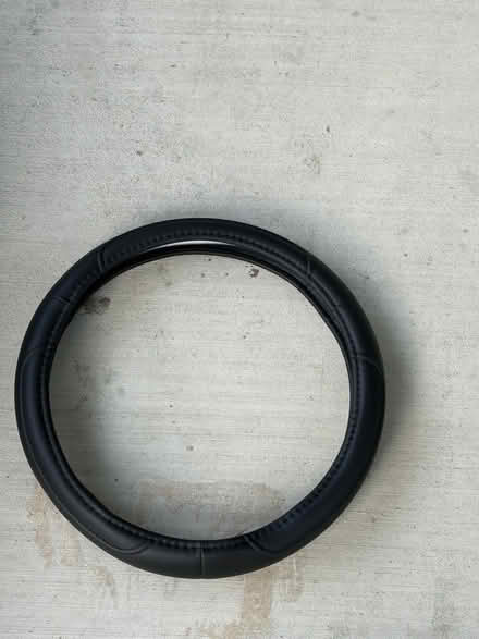 Photo of free Steering wheel cover (Spartan keyes) #1