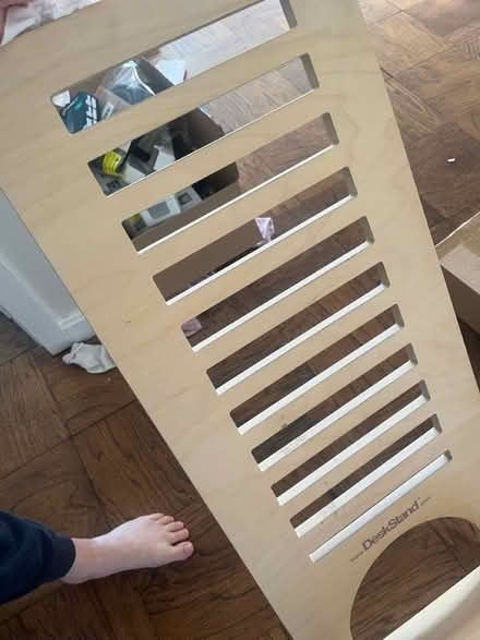 Photo of free Wooden laptop stand (Woodley Park) #3
