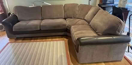Photo of free Large corner sofa (fire label still attached) (Withdean BN1) #3