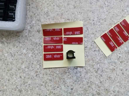 Photo of free BLACK Self Adhesive Cable Clips (wolverhampton (wv10)) #4