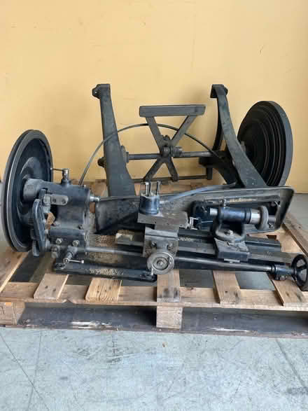 Photo of free Treadle lathe - full working order (Hackbridge SM6) #1