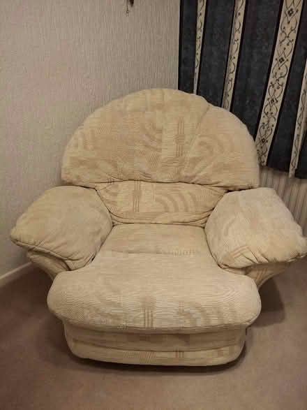 Photo of free Cream Swivel Recliner (Eccleston PR7) #2