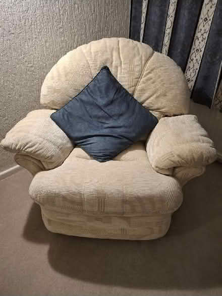 Photo of free Cream Swivel Recliner (Eccleston PR7) #1