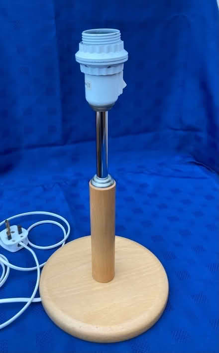 Photo of free IKEA table lamp - no shade (Bilton CV22) #4