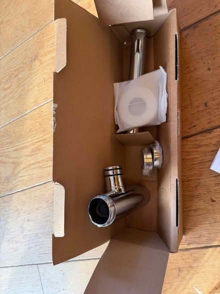 Photo of free Design Chrome Basin Trap (Cumnor OX2) #1