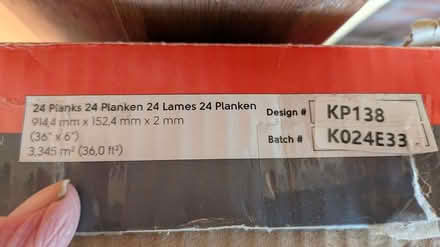 Photo of free Karndean Stick down Flooring (Hartford) #1