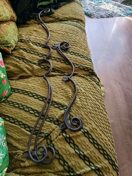 Photo of free Wrought iron hangars (Lea Cross SY5) #1