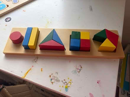 Photo of free Wooden counting blocks (Horningsea CB25) #1