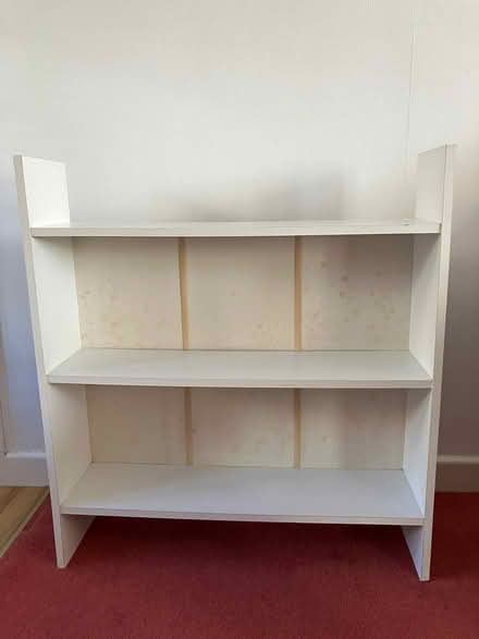 Photo of free Small white book case (Bilton HG1) #1