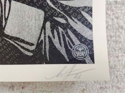 Photo of free Signed S. Fairey Print (Windsor Terrace: 17 St & 10 Av) #3